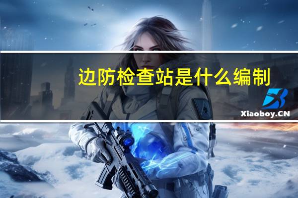 边防检查站是什么编制