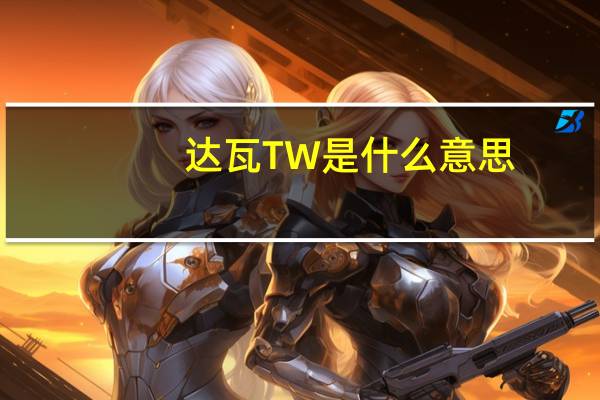 达瓦TW是什么意思