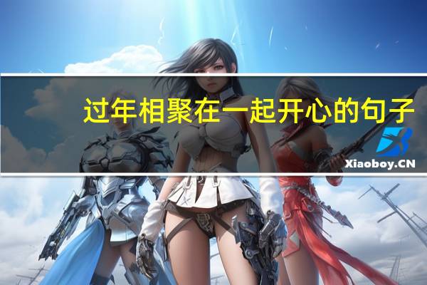 过年相聚在一起开心的句子