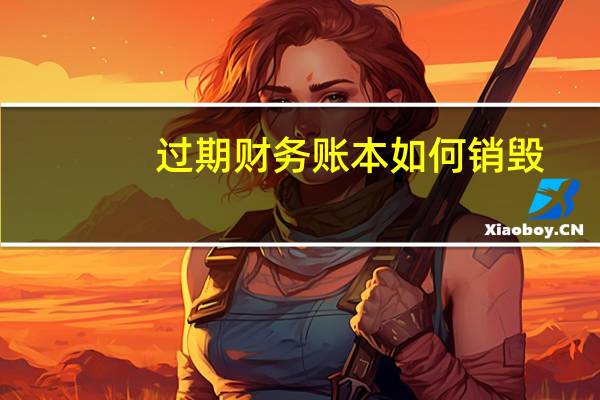 过期财务账本如何销毁