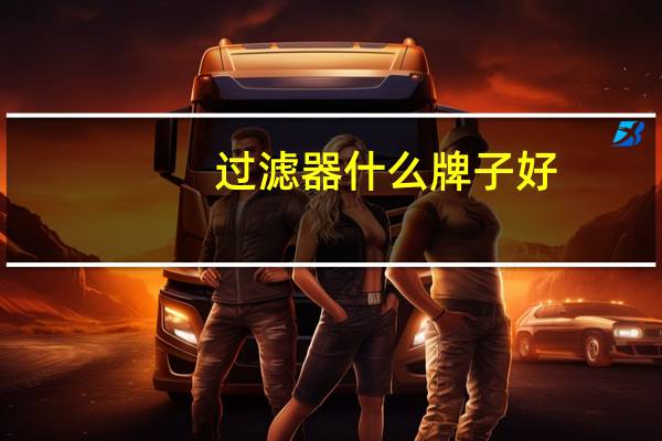 过滤器什么牌子好