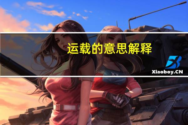 运载的意思解释