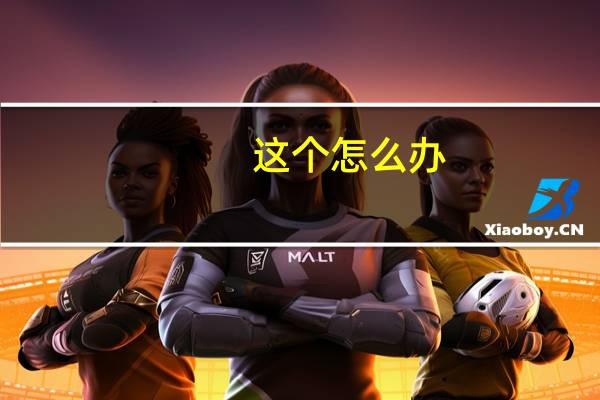这个怎么办