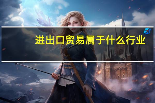 进出口贸易属于什么行业