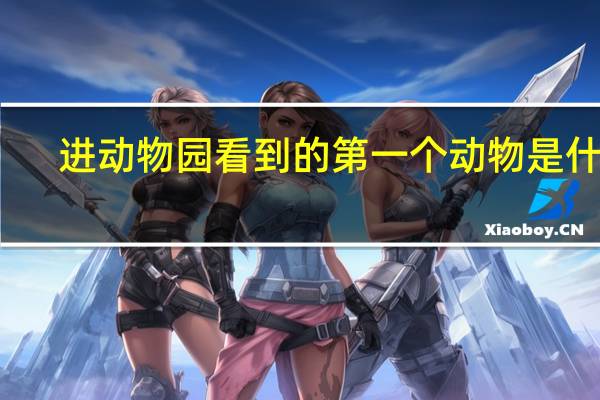 进动物园看到的第一个动物是什么？