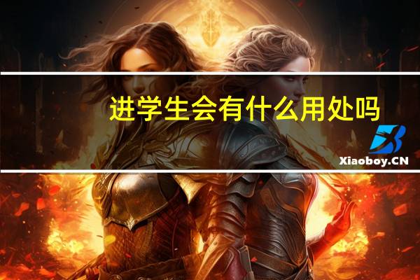 进学生会有什么用处吗