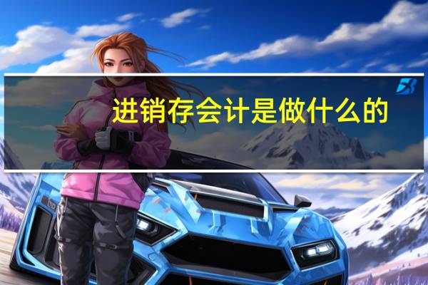 进销存会计是做什么的