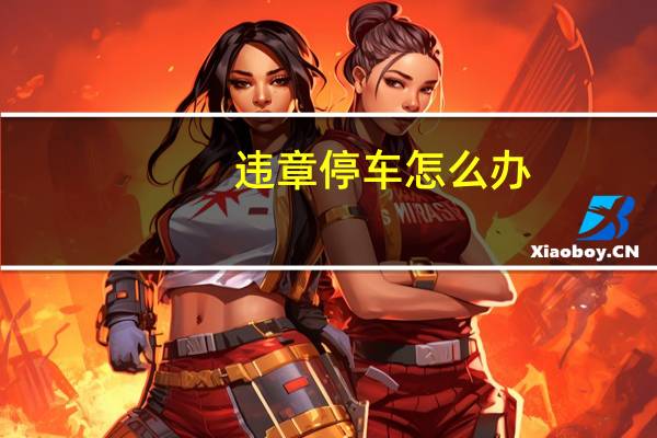 违章停车怎么办