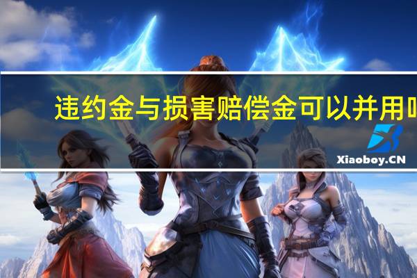 违约金与损害赔偿金可以并用吗