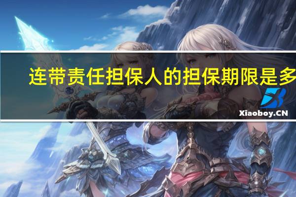 连带责任担保人的担保期限是多长