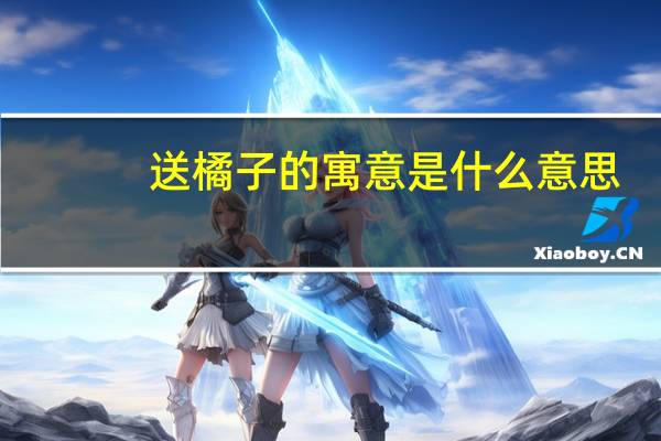 送橘子的寓意是什么意思