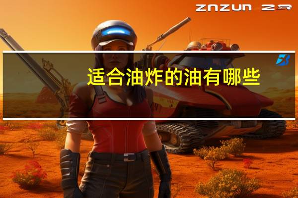 适合油炸的油有哪些