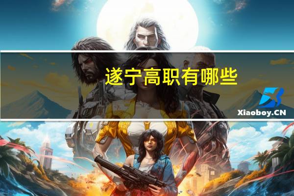 遂宁高职有哪些