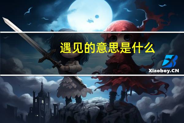 遇见的意思是什么