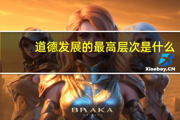 道德发展的最高层次是什么