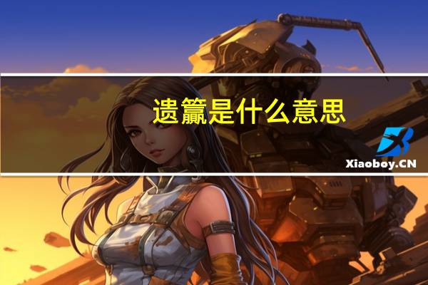 遗籯是什么意思