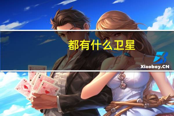 都有什么卫星