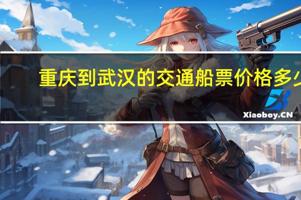 重庆到武汉的交通船票价格多少