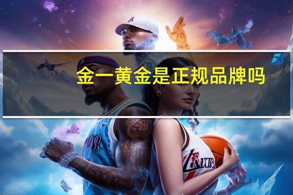 金一黄金是正规品牌吗