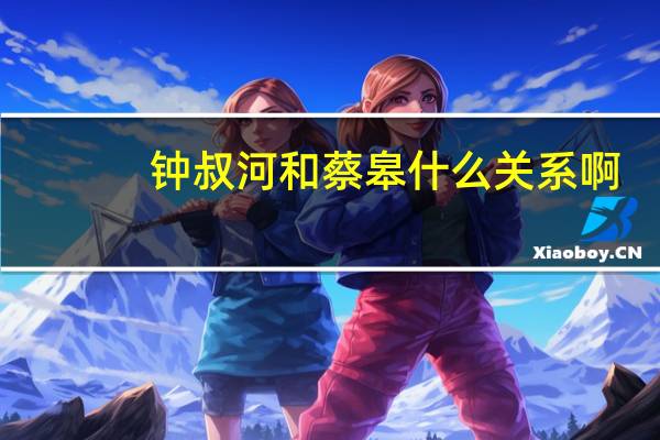 钟叔河和蔡皋什么关系啊