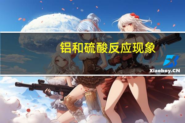 铝和硫酸反应现象