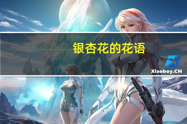 银杏花的花语