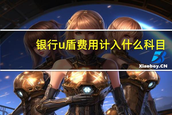 银行u盾费用计入什么科目