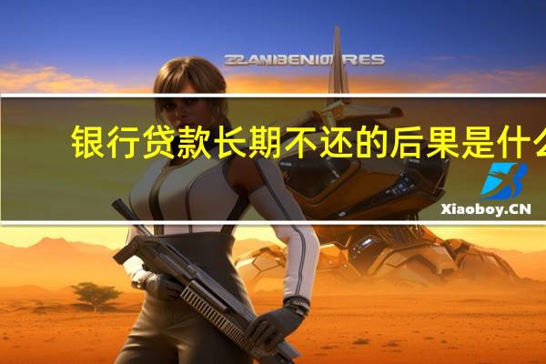 银行贷款长期不还的后果是什么