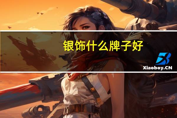 银饰什么牌子好