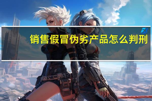 销售假冒伪劣产品怎么判刑