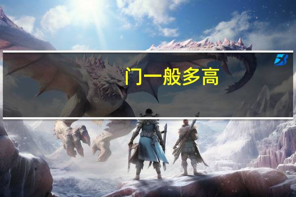 门一般多高