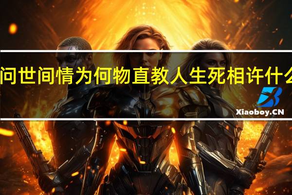 问世间情为何物直教人生死相许什么意思