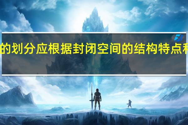 防护区的划分应根据封闭空间的结构特点和位置来划分，其中防护区围护结构及门窗的耐火极限均不宜低于（）h。