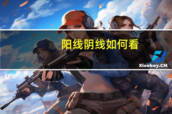 阳线阴线如何看
