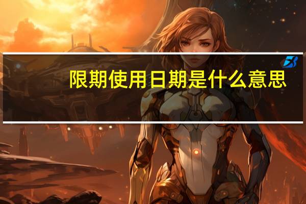 限期使用日期是什么意思
