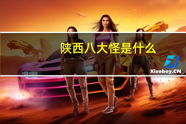 陕西八大怪是什么