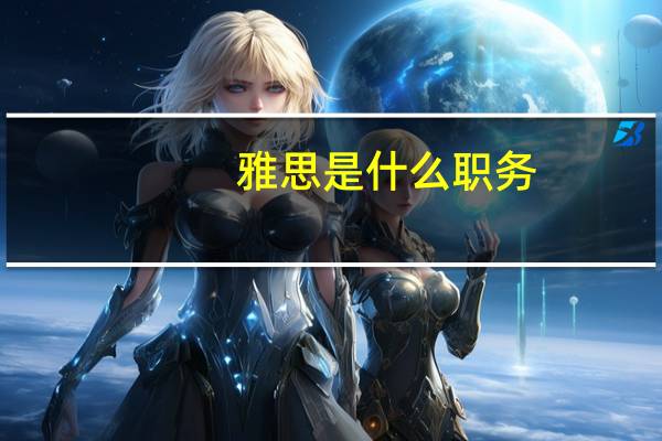 雅思是什么职务