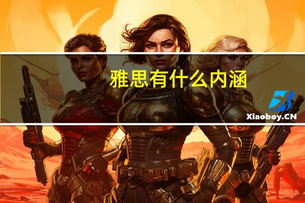 雅思有什么内涵