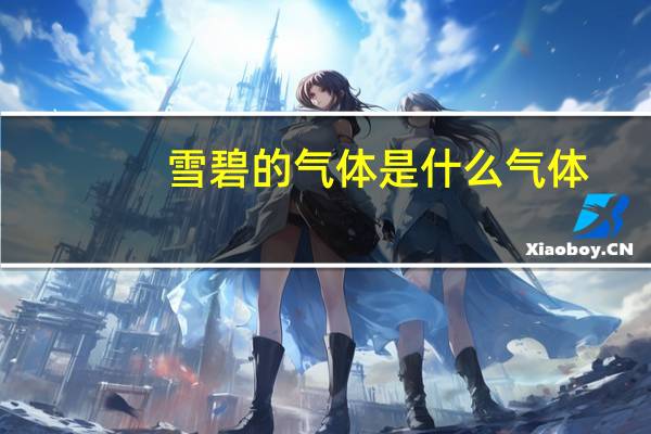 雪碧的气体是什么气体