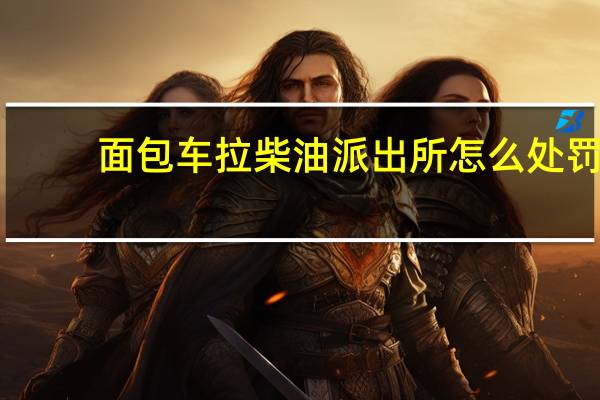 面包车拉柴油派出所怎么处罚