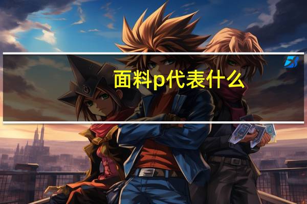 面料p代表什么