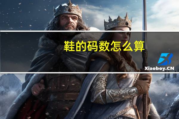 鞋的码数怎么算