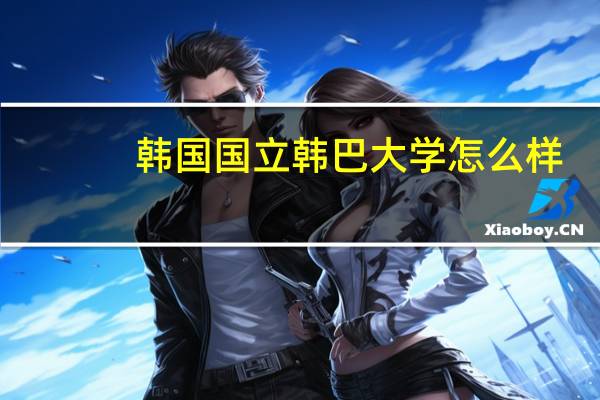 韩国国立韩巴大学怎么样