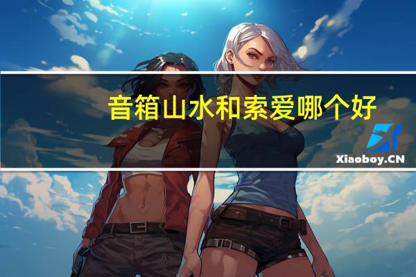 音箱山水和索爱哪个好