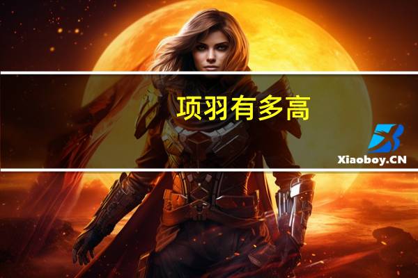 项羽有多高