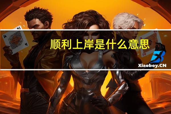 顺利上岸是什么意思