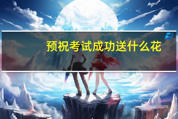 预祝考试成功送什么花