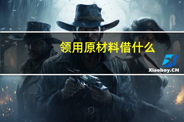 领用原材料借什么