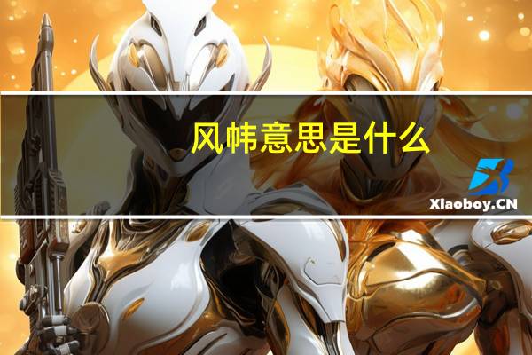 风帏意思是什么