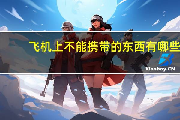 飞机上不能携带的东西有哪些
